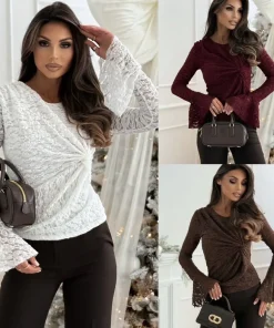 Bluzki Damskie WŁOSKA,Size uni,paczka 6szt, mix kolor