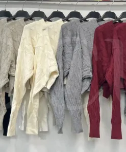 Swetry Damskie WŁOSKA,Size uni,paczka 6szt, mix kolor